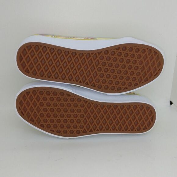 VANS SK8 Hi-Top Womens NEW w/Tags Psychadelic Resort Yellow Sneakers - sz. 5 - Picture 6 of 7